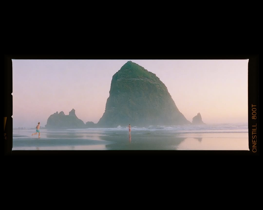 One Cinematic Frame Series: Lost in a Gentle Moment 🎞️

I shot this scene on Cinestill 800T at dusk, when the coastline was bathed in soft, muted hues. The film’s distinctive grain and pastel tones turned the misty shoreline into something resembling an oil painting—textures blurred and colors blending gently. Haystack Rock stands quietly in the background, while figures moving along the water’s edge become indistinct silhouettes, caught between motion and stillness. It felt as if the camera captured not just the place, but the subtle mood of that fleeting moment itself.

For the conversion, I used Cinestill’s CS Negative+ directly on mobile. The experience was incredibly smooth—fast, intuitive, and fully integrated with Lightroom. I could make quick adjustments using Lightroom’s native tools, and the included presets made tonal and color tweaks effortless. It simplified my entire workflow and kept everything free and flexible. CS Negative+ preserved the soft cinematic feel of the film while giving me just the right amount of control to bring out the mood I wanted—without overcomplicating the process.

📸 #hasselblad205tcc 
🎞️ #cinestill800t
🧪Developed and scanned by myself
#shootfilmmag #loadfilm #photocinematica #magazine35mm #stademagazine #filmphotography #filmtweakers #shootitwithfilm #thefilmsorority #filmforall #shootfilmstaybroke#photocinematica #hummingmag #magazine35mm #kodak #cinestill #cinestill800 #csnegativeplus